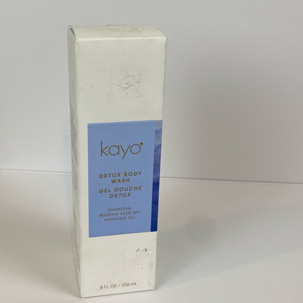 Kayo Detox Body Wash, Detoxifying Bamboo Charcoal Acne Body Wash New - Picture 2 of 6